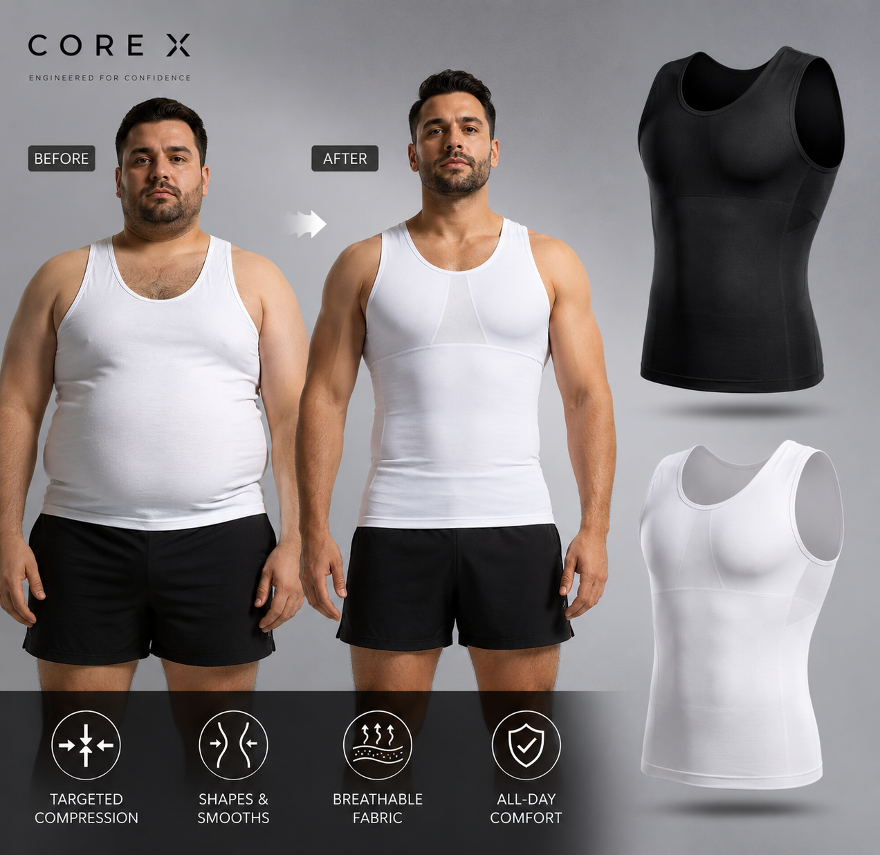 CORE X Sculpt Compression Tank